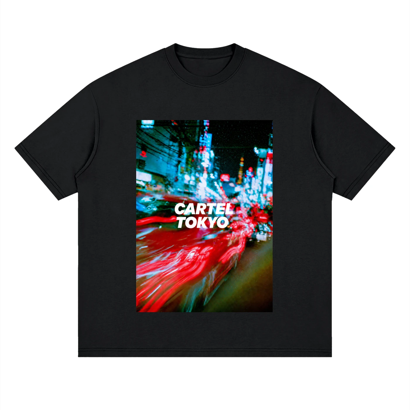 CITY NIGHT — black, front, product view