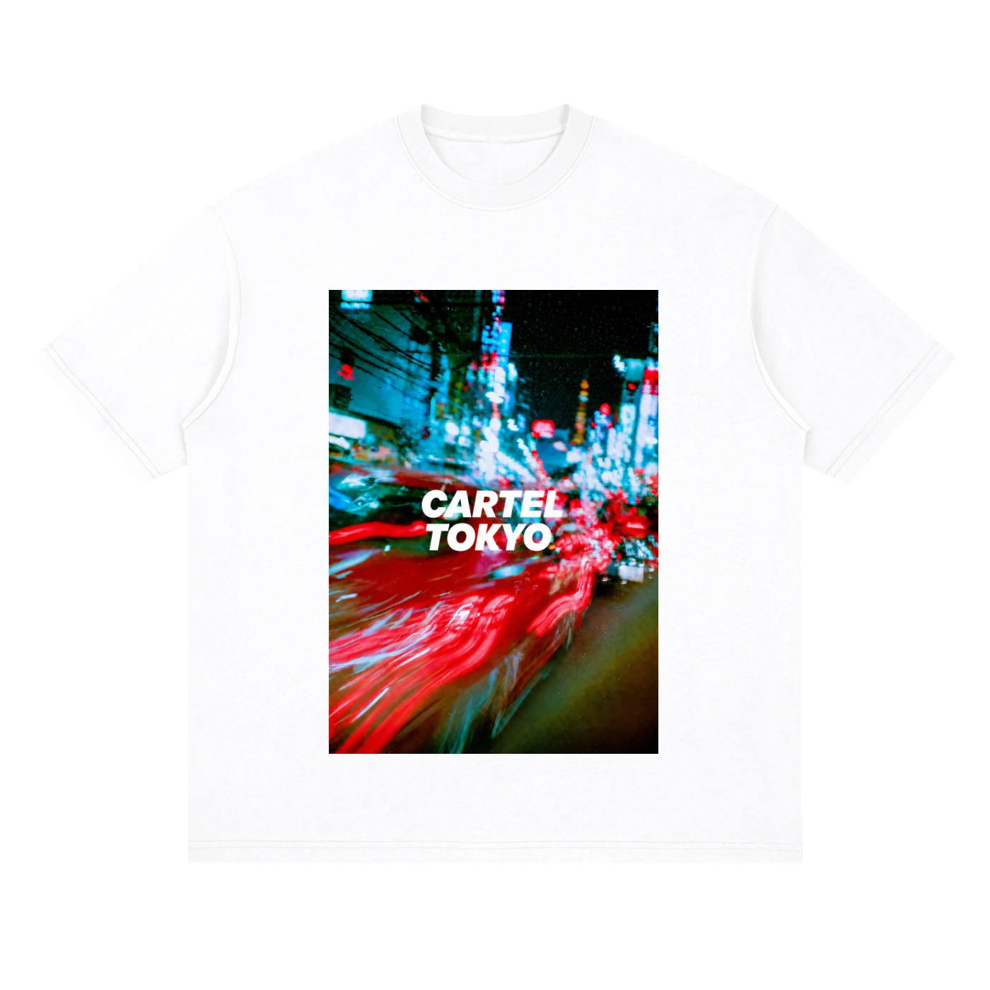 CITY NIGHT — white, front, product view