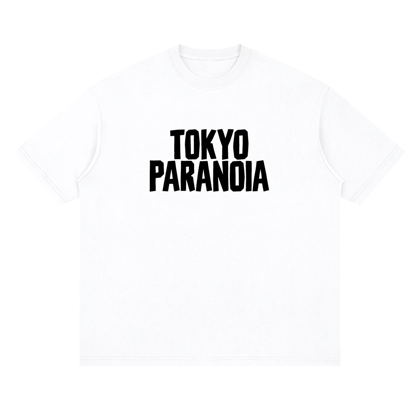 TOKYO PARANOIA — white, front, product view